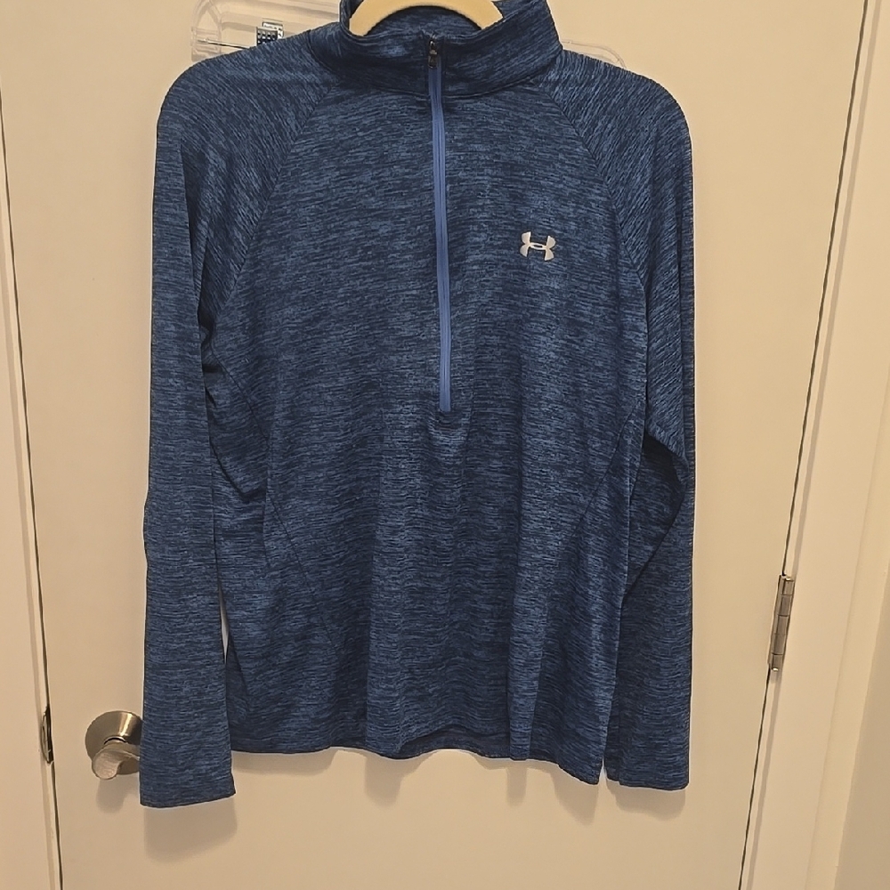 Under Armour Blue Quarter-Zip Pullover